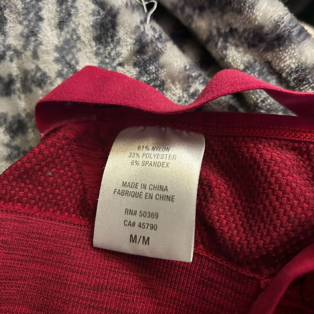 Spalding Pink Heathered Sports Bra M/M - Picture 5 of 7